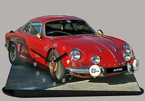 Reloj en modela miniatura, Coche de carreras, ALPINE A110- 03 - Picture 1 of 1
