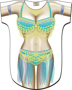 Fantasy Cover-ups Womens Lime Macrame Swimsuit Cover-Up 