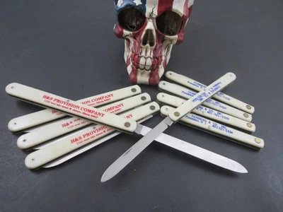 2 Knives -10 1/2 & 8 1/2  Colonial Knives Providence RI USA Knives Fruit Tester! - Image 1 of 4