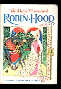 Vintage The Merry Adventures of Robin Hood Golden Illustrated Classic 1962 HB - Bild 1 von 7