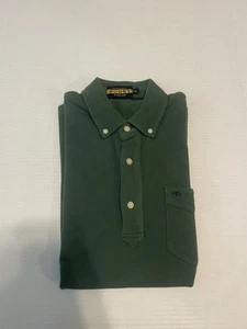 Rugby Ralph Lauren Men’s XS Polo Shirt Pocket Embroidered RRL Green VTG - Picture 1 of 8