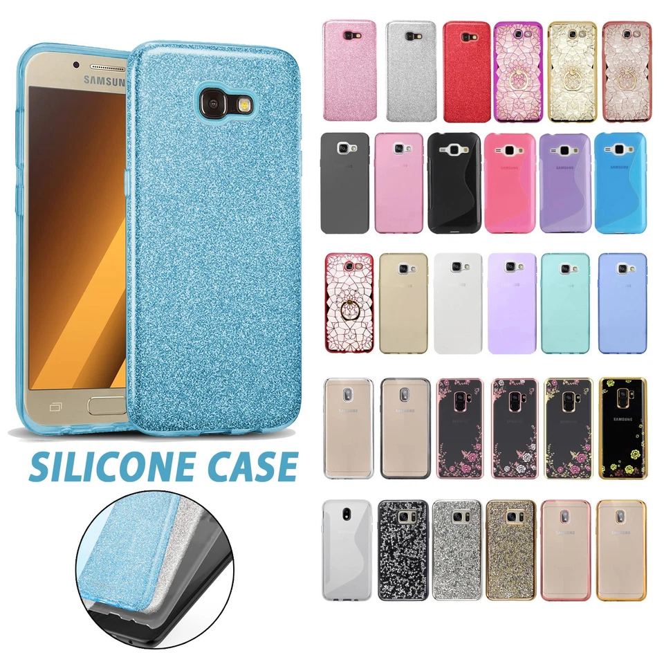 Case For Samsung Galaxy A3 A5 A7 A8 2017 2018 Shockproof Silicone Phone Cover - image 1 of 1