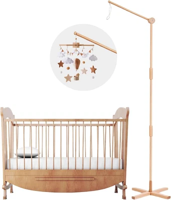 Supporto Mobile per Bambini, in Legno, per Appendere Giocattoli, Culla E Cameret - Immagine 1 di 4