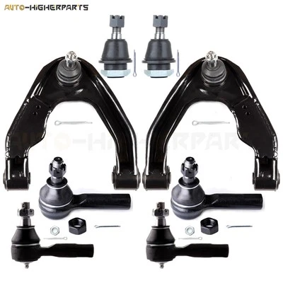 For 2000-2004 Nissan Frontier 8 Pcs Steering Tie Rod Ball Joint Control Arm Kit - Image 1 of 4