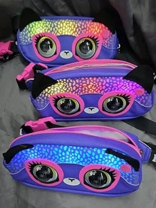 Set If 3 Purse Pets Savannah Spotlight Plays Music & Lights Up Fanny Pack - Picture 1 of 10