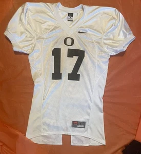 Nike Oregon Ducks Football Team Issued Jersey #17 Size Large - Picture 1 of 4