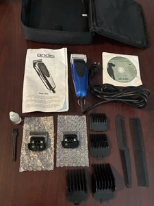 ANDIS CORTADORA PERRO/GATO CON CABLE con accesorios. Azul Excelente Estado. - Imagen 1 de 5