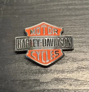 Vtg Baron Harley Davidson Logo Motorcycle Solid Brass Bikers Belt Buckle - Picture 1 of 10