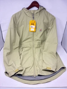 Abrigo ligero para mujer Carhartt Rain Defender calce relajado, arcilla seca, mediano - Imagen 1 de 2