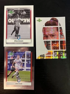 FOIL Ava COOK black white Shea Groom Alyssa Naeher IDENTITY insert 2025 parkside - Picture 1 of 1