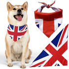 Union Jack Flag Pattern Pet Dog Scarf Lip Wipe Accessories Party Fancy Dress Up