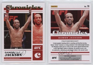 2023 Panini Chronicles UFC Rookies Gold /10 Damon Jackson #78 Rookie RC
