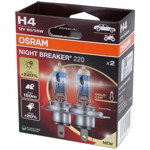 OSRAM H4 Night Breaker 220 % mehr Helligkeit Power Scheinwerfer Lampe DUO-BOX - Bild 1 von 3