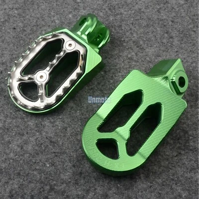 Clavijas de pie CNC Green Dirt reposapiés clavija para Beta RR 2T/4T Husqvarna FC/FE/TC/TE Foto 1 de 4
