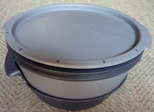 Tupperware Dampfgarer 101 Micro Gourmet für die Mikrowelle - neuwertig - 4 Teile - Bild 1 von 12