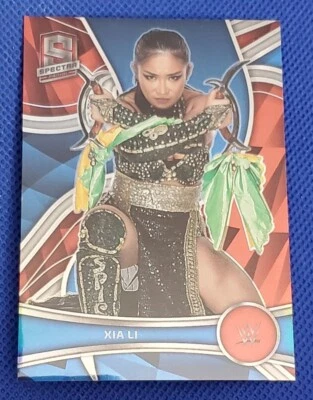 Xia Li 2022 Panini Chronicles WWE Spectra Red /199 #396 - Image 1 of 2