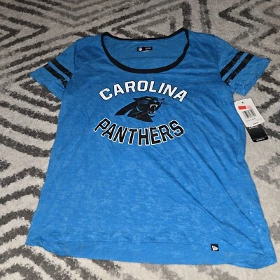 Новый с Ярлыками Carolina Panthers C76051LGD NFL команды одежда женщин графический рубашка SZ L новый - Изображение 1 из 2