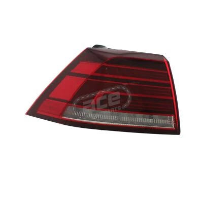 VW Golf 2017-2020 Rear Light Tail Lamp Back Outer LED Mk7 Passenger Side Left - Image 1 of 4