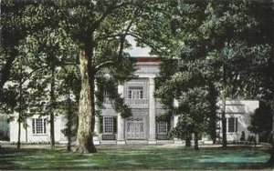 Postcard Nashville Tennessee The Hermitage Home of Andrew Jackson 1940s Unused - Picture 1 of 1