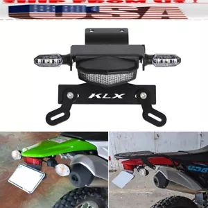 US Clear Led Rear Tail Turn Signal Light Tail Tidy For KLX230 /R/S/SE KLX230SM - Picture 1 of 11