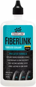 Finish Line FIBERLINK SIGILLANTE pneumatico tubeless professionale formula lattice 8 oz - Foto 1 di 1