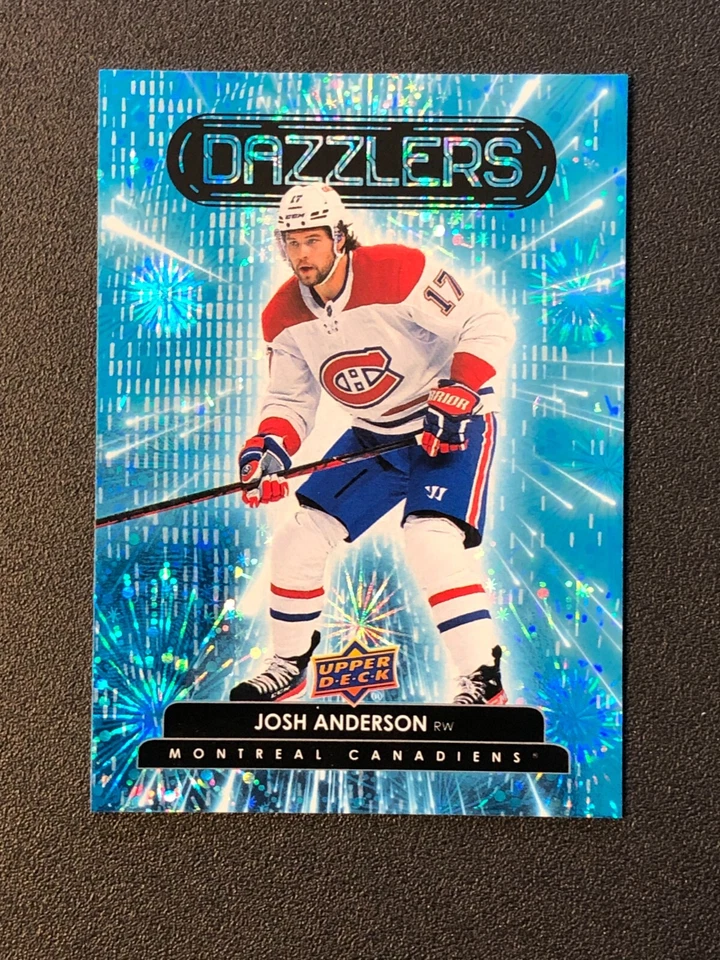 2022-23 Upper Deck Series 1 & 2 Dazzlers Blue - Pick From List - Image 1 of 1