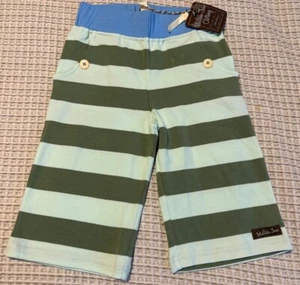 NWT Matilda Jane Camp MJC Stripes Win It Straightees Girls Pants Size 4 - Picture 1 of 3