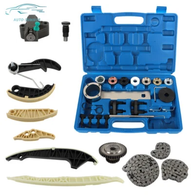 Kit de cadena de distribución y caja de herramientas para Audi A4/A5/TT Quattro Volkswagen CC Jetta 2,0 L Foto 1 de 4