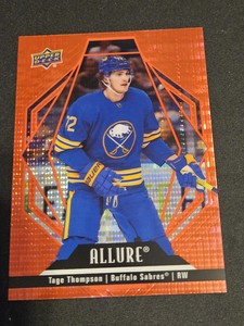 2022-23 Upper Deck Allure Red Rainbow Tage Thompson Buffalo Sabres #79