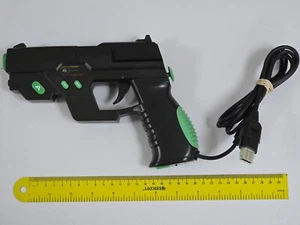 MICROSOFT XBOX ORIGINAL LIGHT GUN BLASTER PISTOL GAME CONTROLLER CONTROL Black - Picture 1 of 4