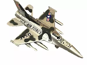 General Dynamics aereo pressofuso F-16, US Air Force, / vintage - Foto 1 di 7