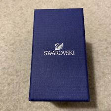 Swarovski Empty Blue Box Bracelet Jewelry Rectangular Case 2.25" X 4" X 3.25"