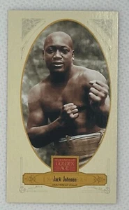 2012 Panini Golden Age - Mini Broad Leaf Brown Ink #3 JACK JOHNSON !!! - Picture 1 of 2