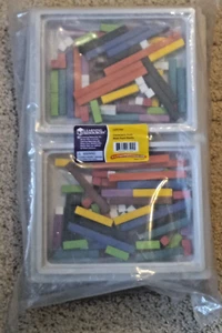 Varillas de plástico educativas de recursos de aprendizaje Cuisenaire LER7502 - 6 bandejas CANTIDAD 244 - Imagen 1 de 4