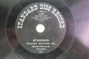 Baritone - STANDARD DISC A436 - Auld Lang Syne - Picture 1 of 4