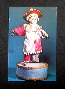 POSTAL Antigua Caja Mecánica Payaso Museo Público de Milwaukee WI J6264 SIN PUBLICAR - Imagen 1 de 2