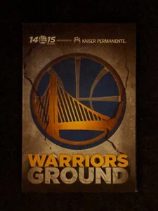 2014-15 Golden State Warriors Basketball Schedule - NBA Champions - Picture 1 of 3