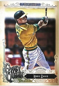 2017 Topps Gypsy Queen #64 Khris Davis - Oakland Athletics Baseball Card   - Picture 1 of 2