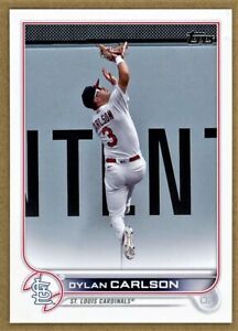 2022 Topps Series 2 - Dylan Carlson - Image Variation SP! STL Cardinals! 