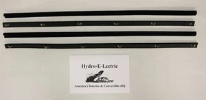 1972-1980 International Harvester Scout II  Felt Beltline Weatherstrip Set- 4 pc - Picture 1 of 3