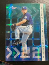  2002 Finest X-Fractors #42 Kazuhiro Sasaki/Mariners/299