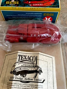 Texaco 1939 Dodge Airflow Fuel Truck Money Bank Die Cast Metal #9500 #10 1993 - Picture 1 of 10