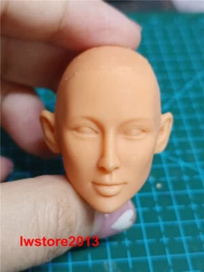 1:12 Li Bingbing Girl Head Sculpt Carved For 6" Female Action Figure Body Toy - Picture 1 of 6