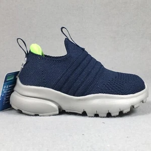 Skechers Sport Shoes Toddler 5T Navy Blue Razor Flex Athletic Washable Sneakers - Picture 1 of 15