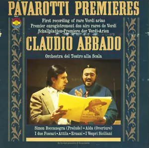 VERDI Rare Arias LUCIANO PAVAROTTI ABBADO CBS Masterworks 74037 NM 1981 Rec. - Picture 1 of 3