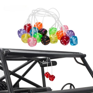 1/10 Scale Fuzzy Dice Hanging Accessories for RC Rock Crawler TRX4 SCX10 Gift - Picture 1 of 15