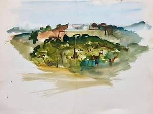 Janine janet - Painting Original - Watercolour - Landscape 6 - Picture 1 of 1