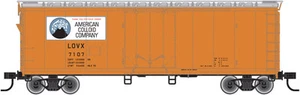 AMERICAN COLOID (VOLCANO LOGO) 40' PLUG DOOR BOXCAR BY ATLAS TRAINMAN-EXCELLENT - Picture 1 of 1