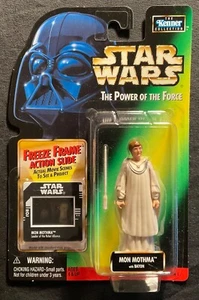 Star Wars  1998 Power of the Force - Mon Mothma Action Slide - Mint !! - Picture 1 of 7