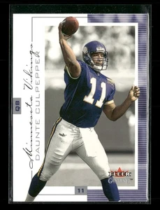 Daunte Culpepper 2001 Fleer Genuine #2 Minnesota Vikings - Picture 1 of 2
